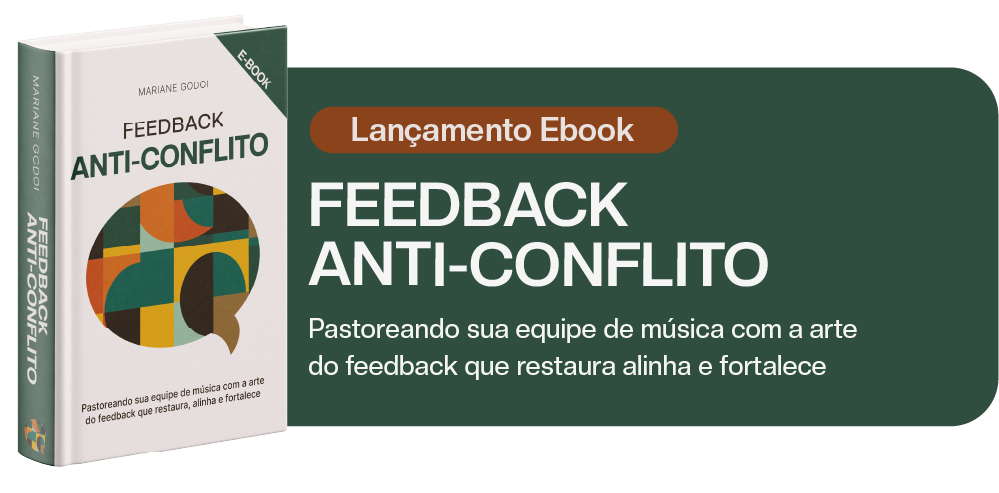 E-book Feedback Anti-Conflito para o ministério de música
